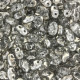 Matubo MiniDuo Perlen 4x2.5mm Silver 1/2